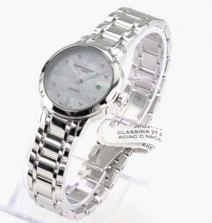  Baume & Mercier Classima Damen Uhr M0A10493 Automatik 27 mm Ø Classima Neu 