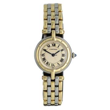  Cartier Panthère Ref: 1057920 Gold/Steel 3 Row 