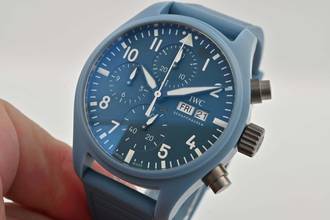 Thumbnail von IWC Uçuş Saati Kronograf Top Gun Miramar Uçuş Kronograf Pilotlar Kronograf Top Gun 41 Miramar Mavi IW389409