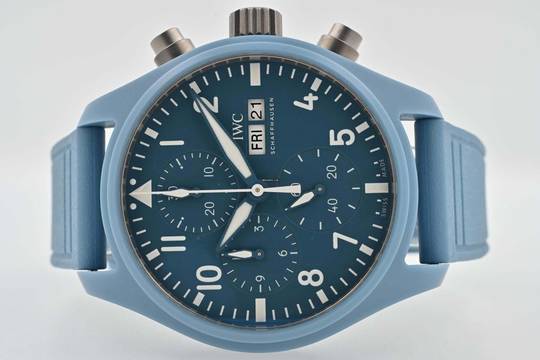 IWC Fliegeruhr Chronograph Top Gun Miramar Fliegerchronograph Pilots Chronograph Top Gun 41 Miramar Blue IW389409