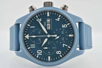 Thumbnail von IWC Fliegeruhr Chronograph Top Gun Miramar Fliegerchronograph Pilots Chronograph Top Gun 41 Miramar Blue IW389409