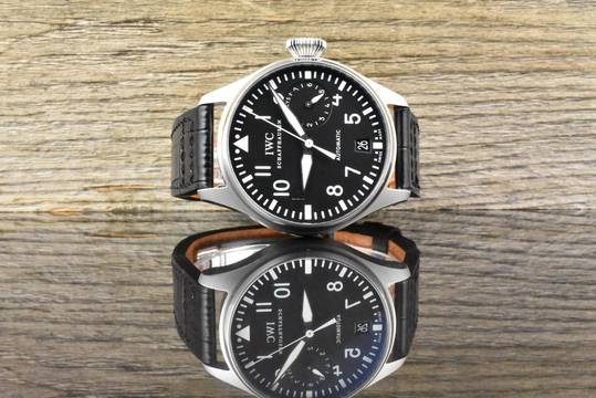 IWC Große Fliegeruhr Big Pilot IW500401 Black Dial Automatik - Zertifikat 2009