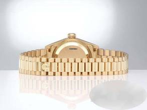 Thumbnail von Rolex Lady-Datejust Gelbgold 750 Diamanten Brillanten Automatik Gold Damen