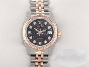 Thumbnail von Rolex Lady-Datejust 26mm 179171 2011 Stahl Roségold 750 Diamanten Automatik Stainless Steel 18kt Rose Gold Jubilé-band Chronometer Oyster Black Dial
