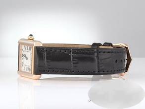 Thumbnail von Cartier Tank Solo Edelstahl Rosegold 750 2017 W5200024 Stahl Gold Damen