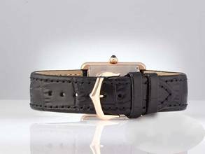 Thumbnail von Cartier Tank Solo Edelstahl Rosegold 750 2017 W5200024 Stahl Gold Damen