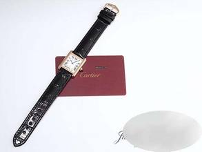 Thumbnail von Cartier Tank Solo Edelstahl Rosegold 750 2017 W5200024 Stahl Gold Damen