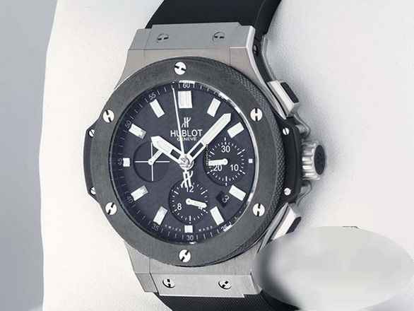  Hublot Big Bang 44 mm Evolution 44mm 301.sm.1770.rx 2013 Edelstahl Automatik Stahl Steel Black Dial 