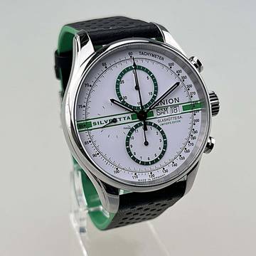 Union Glashütte Viro Chronograph Edition Silvretta Classic 2022 Viro Chronograph limited Edition 200 Stück weltweit neu Full Set inkl. original UG Bandwechseltool und Stahlarmband