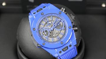 Thumbnail von Hublot Big Bang Unico Blue Magic Seramik Titanyum 411.ES.5119.RX - Yeni - Tam Set 2020