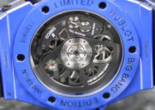 Thumbnail von Hublot Big Bang Unico Blue Magic Seramik Titanyum 411.ES.5119.RX - Yeni - Tam Set 2020