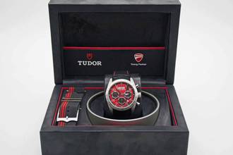 Thumbnail von Tudor Fastrider Chrono Ducati Ducati LC100 Fullset aus Erstbesitz