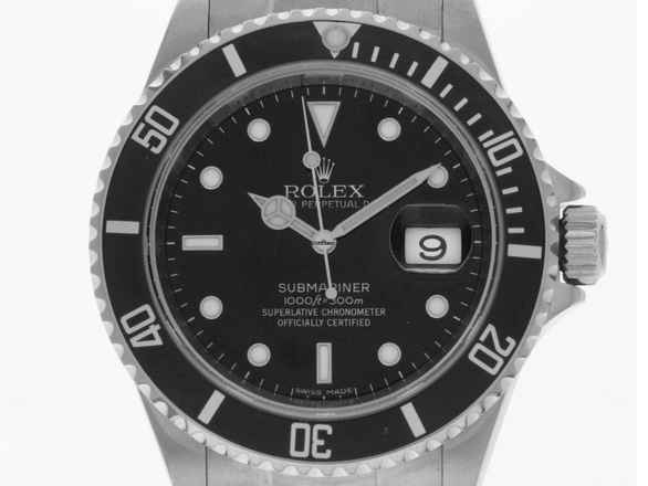  Rolex Submariner Date Ref.16610 2005 Box&Beschreibung sehr gut Vintage Submariner Date no hole 