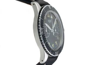 Thumbnail von Bu yıl Bundeswehr Flyback-Chronograph Handaufzug 1550 SG vintage klasik