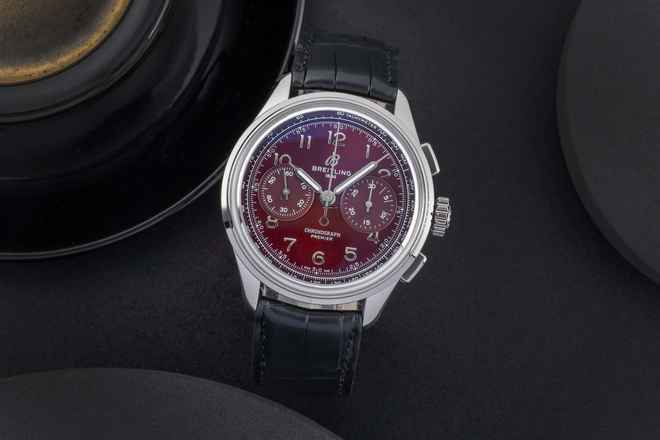 Breitling Premier Kronograf Çelik El Kurmalı Ref. AB0930D41K1P1 Sınırlı
