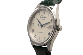 Thumbnail von Glashütte Original Senator Automatik Klassik Stahl Automatik Ref. 10-33-02-03-04 Klassiker