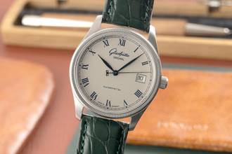 Thumbnail von Glashütte Original Senator Automatik Klassik Stahl Automatik Ref. 10-33-02-03-04 Klassiker