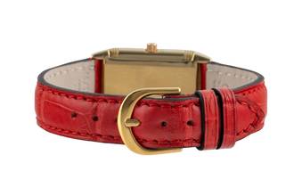 Thumbnail von Jaeger-LeCoultre Reverso Lady 18k (0,750) Gold Damenuhr Ref. Q2611420 260.1.08
