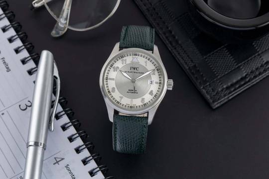  IWC Fliegeruhr Mark XVI Spitfire Edelstahl Automatik Herrenuhr Ref. IW325502 