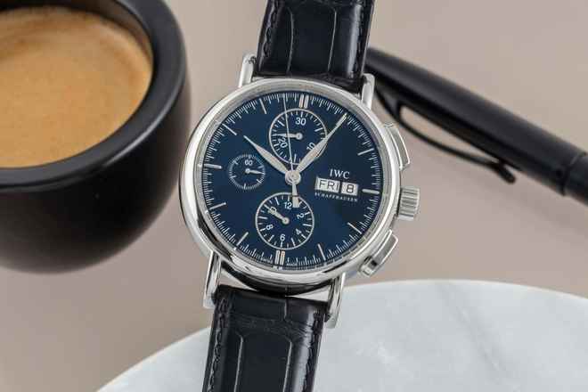 IWC Portofino Chronograph Paslanmaz Çelik Otomatik Erkek Saati Ref. IW378303