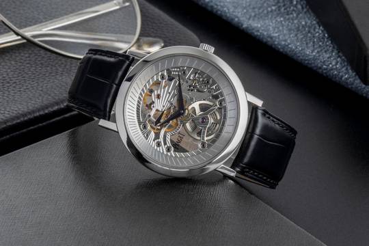  Piaget Altiplano Skeleton 18 K Weissgold Handaufzug Ref. G0A33115 P10524 