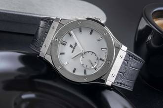 Thumbnail von Hublot Classic Fusion Ultra-Ince Titanyum Kol Saati Erkek Referansı 515.NX.2210.LR