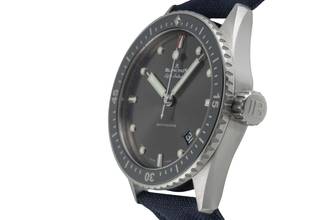 Thumbnail von Blancpain Fifty Fathoms Bathyscaphe Stahl Automatik Ref. 5000-1110-B52A Papiere
