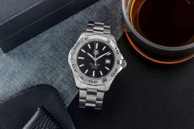 TAG Heuer Aquaracer 300M Otomatik Calibre 5 Paslanmaz Çelik Erkek Saat Ref. WAP2010