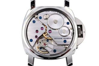 Thumbnail von Panerai Luminor 1950 3 Days Stahl Handaufzug Herrenuhr Ref. PAM00630 Box