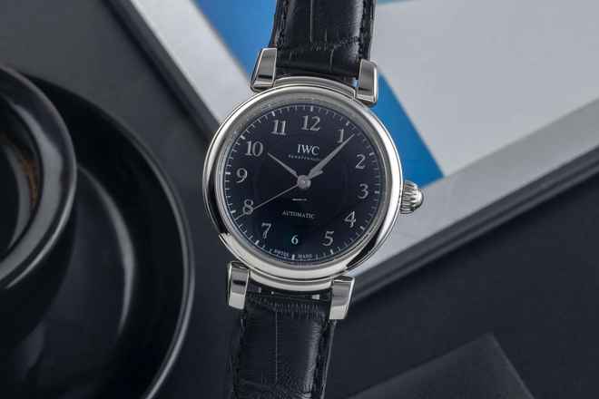 IWC Da Vinci Otomatik Paslanmaz Çelik Erkek Saat Ref. IW458312 Klasik