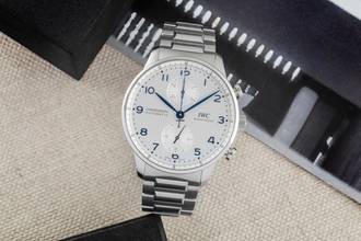 Thumbnail von IWC Portugieser Chronograph Stahl Automatik Herrenuhr Ref IW371617