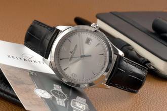Thumbnail von Jaeger-LeCoultre Master Control Date Stahl Automatik Ref. Q1548420 176.8.40.S