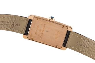 Thumbnail von Cartier Tank Américaine 18k Kızıl Altın Kuvars Kadın Saati Ref. W2607456 2503