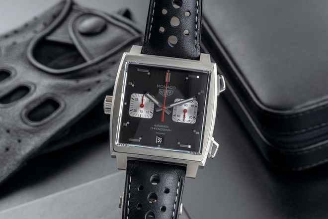 TAG Heuer Monaco Kronograf Çelik Otomatik Ref. CAW211Z.FC6470 Sınırlı B&P