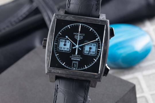 TAG Heuer Monaco Calibre 11 Bamford Carbon Ref. CAW2190.FC6437 SINIRLI B&P