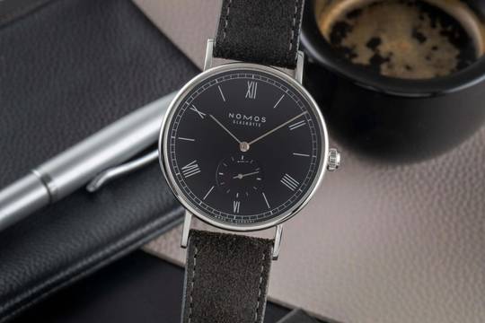 NOMOS Ludwig Otomatik 41 Çelik Otomatik Erkek Saatı Ref. 252 Kutu & Belgeler 2021