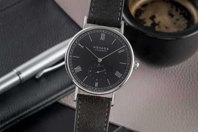 NOMOS Ludwig Otomatik 41 Çelik Otomatik Erkek Saatı Ref. 252 Kutu & Belgeler 2021