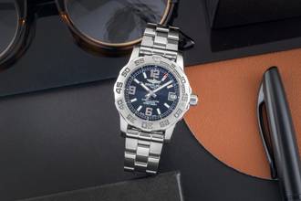 Thumbnail von Breitling Colt Quartz Black Dial Edelstahl Quarz Damenuhr Ref. A7738711 Papiere 2013