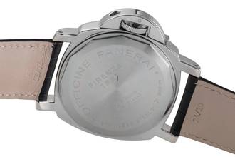 Thumbnail von Panerai Luminor Marina Stahl Handaufzug Herrenuhr Ref. PAM0003