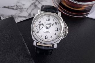 Thumbnail von Panerai Luminor Marina Stahl Handaufzug Herrenuhr Ref. PAM0003