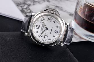 Thumbnail von Panerai Luminor Marina Stahl Handaufzug Herrenuhr Ref. PAM0003