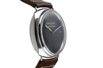 Thumbnail von Panerai Radiomir Edelstahl Handaufzug Herrenuhr Ref. PAM00449 Papiere