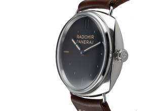 Thumbnail von Panerai Radiomir Edelstahl Handaufzug Herrenuhr Ref. PAM00449 Papiere