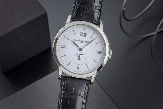 Baume & Mercier Classima Çelik Quartz Ref. M0A10218 Kutu & Belgeler 2023