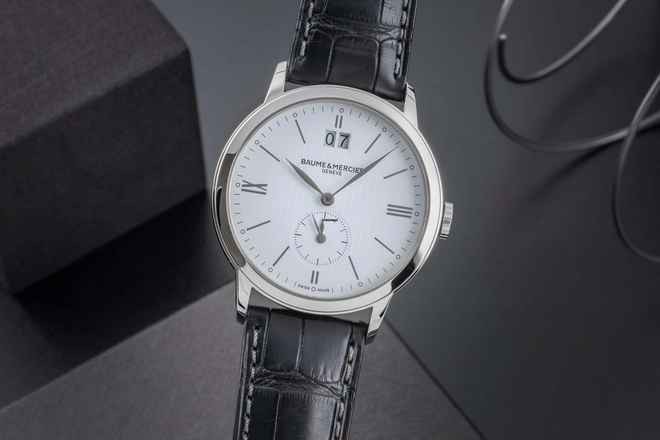 Baume & Mercier Classima Çelik Quartz Ref. M0A10218 Kutu & Belgeler 2023