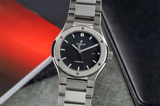 Thumbnail von Hublot Classic Fusion Titanium Automatik Herrenuhr Ref. 548.NX.1170.NX