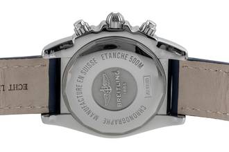 Thumbnail von Breitling Chronomat 44 Chronograph Black Dial Edelstahl Automatik Ref. AB0110
