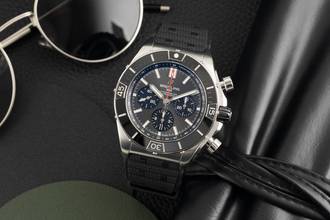Thumbnail von Breitling Chronomat Super Chronomat B01 44 Chronograph Automatik Ref. AB0136251B2S1 B&P