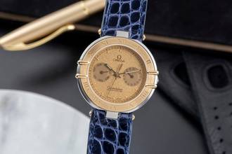Thumbnail von Omega Constellation Day-Date Chronometer Day Date Stahl / Gold Quarz Herrenuhr 198.0145