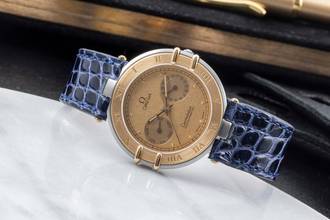Thumbnail von Omega Constellation Day-Date Chronometer Day Date Stahl / Gold Quarz Herrenuhr 198.0145